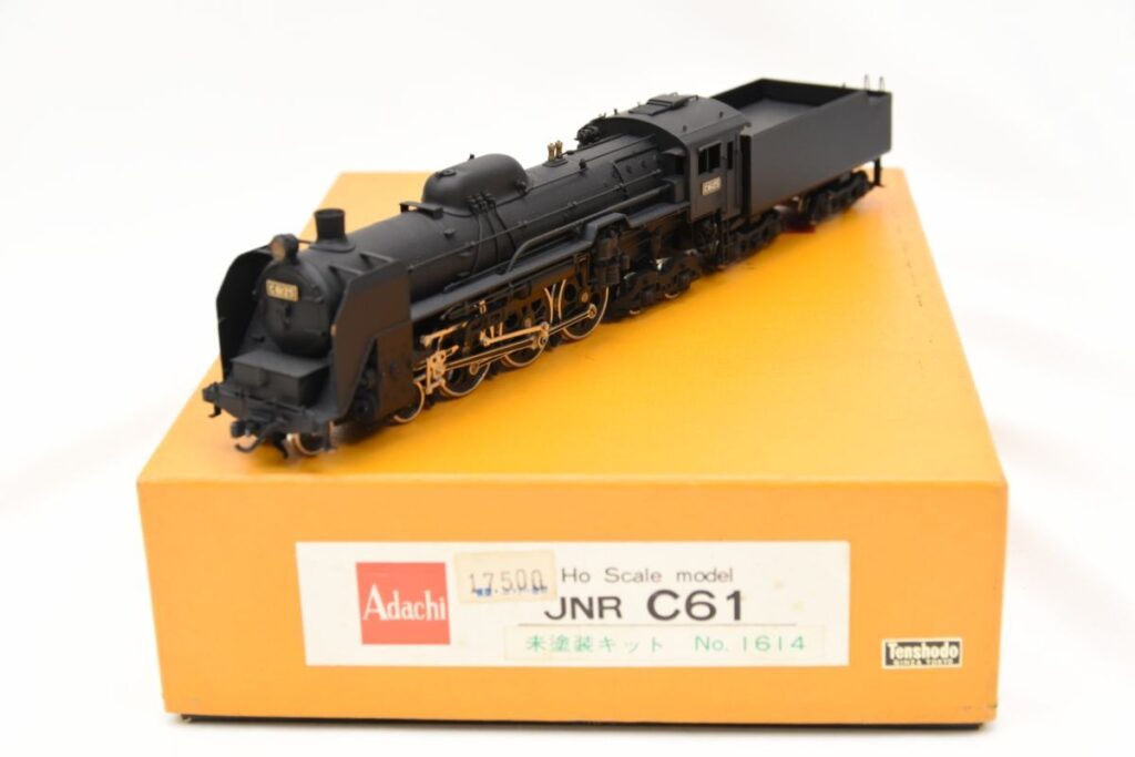 アダチ製作所 HOゲージ C61 未塗装キット 買取｜真鍮製蒸気機関車を