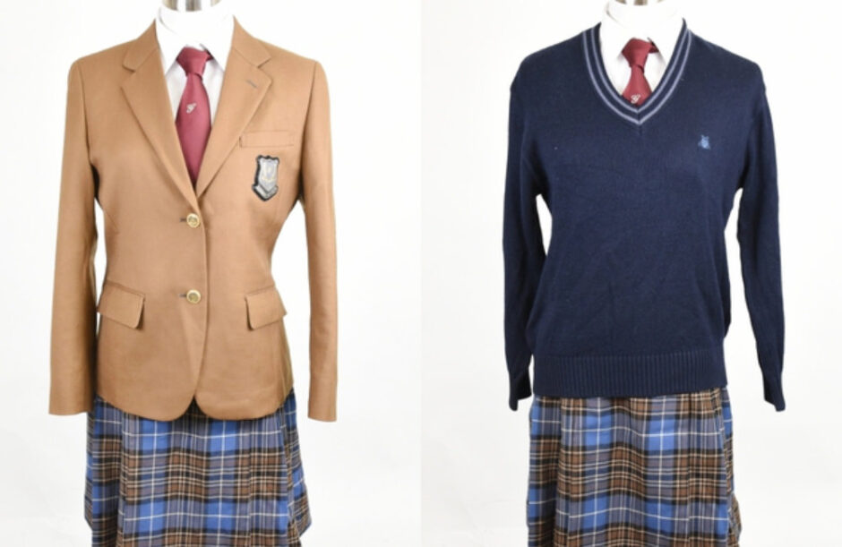 人気の新製品 岡山県[岡山学芸館高校]女子制服 冬服ブレザー